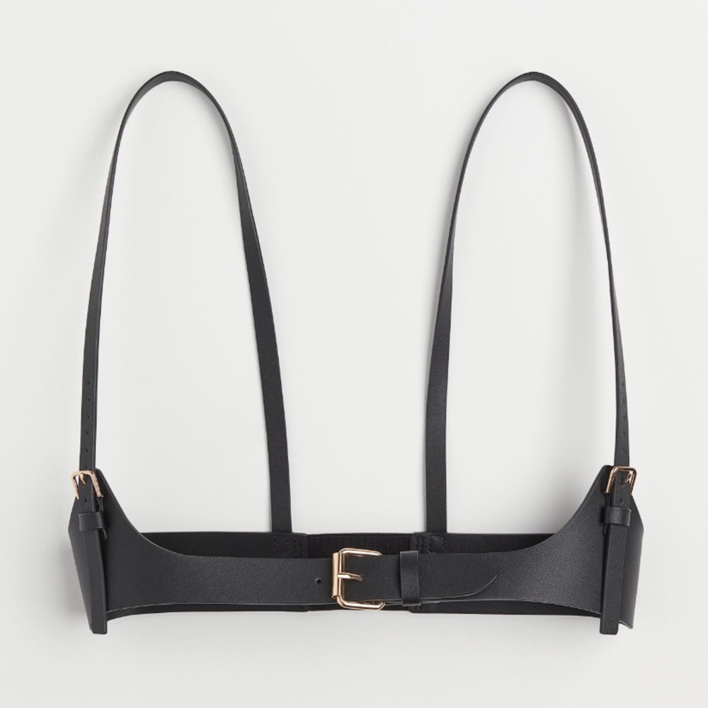 Faux Leather Harness